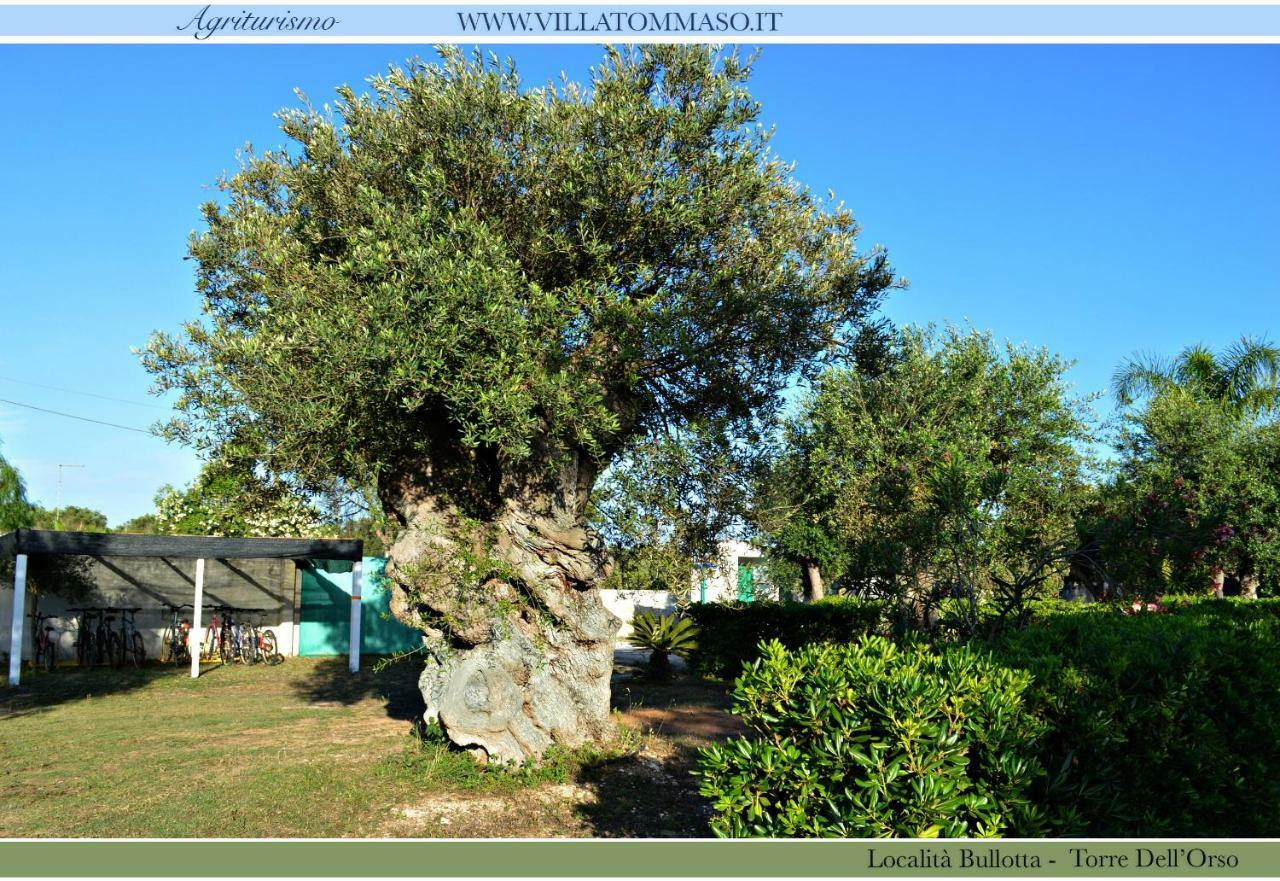 Agriturismo Villa Tommaso Torre dell'Orso Bagian luar foto